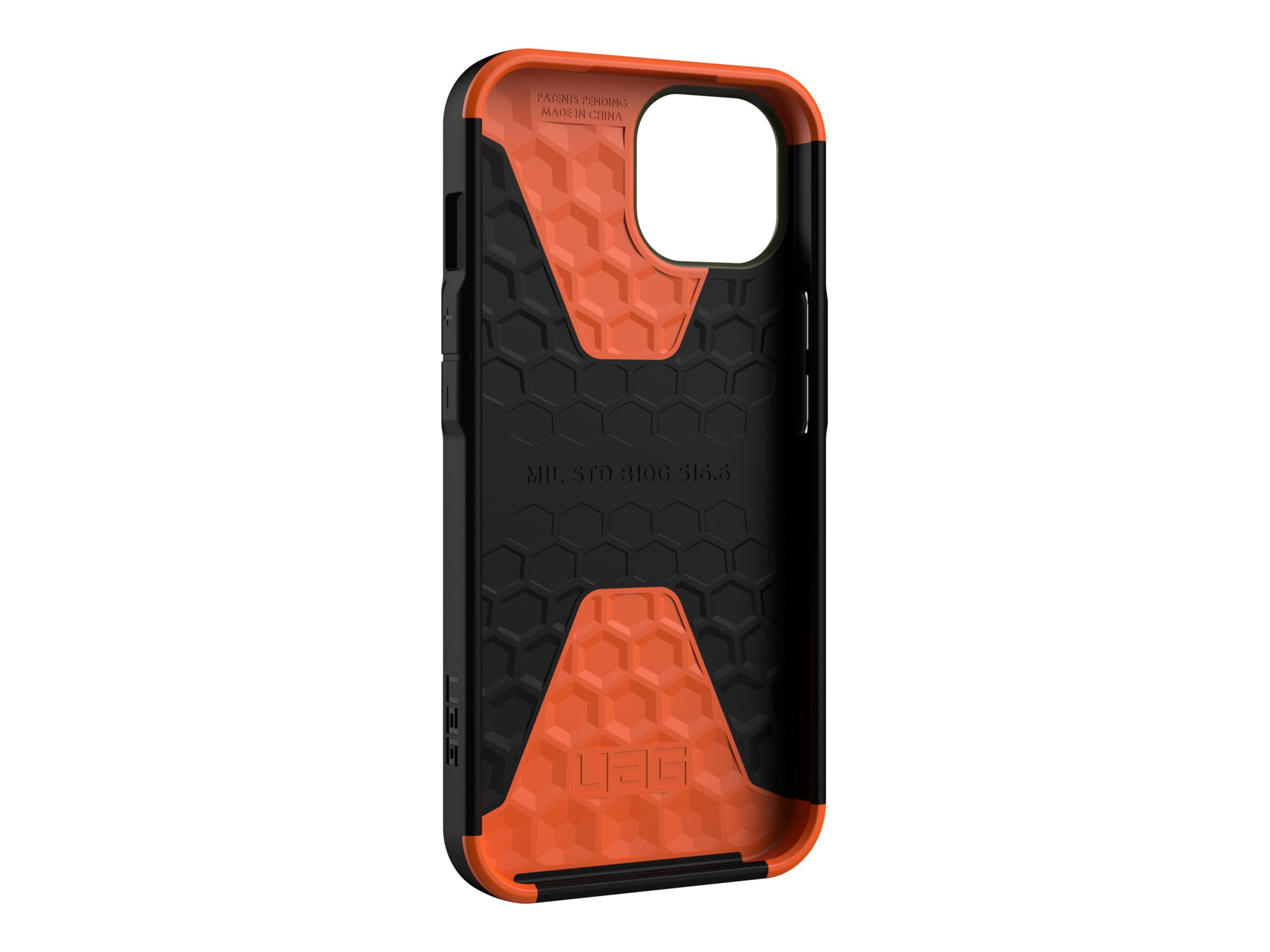 UAG iPhone 14 Case Green Olive 6.1" Civilian Sleek Ultra Thin Impact Resistant Dropproof Protective Cover Compatible with Wireless Charging by URBAN ARMOR GEAR