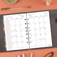 thumbnail image 2 of AT-A-GLANCE EttaVee 2025 Daily Monthly Planner Refill Loose-Leaf Desk Size 5 12, 2 of 3