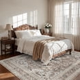 thumbnail image 2 of SIXHOME 5'x7' Rugs for Living Room Washable Vintage Floral Carpet Soft Distressed Area Rug Non Slip for Bedroom Dining Room Office Indoor Modern Home Decor Taupe, 2 of 7