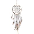 thumbnail image 1 of Dream Catcher Handmade Feather Wall Hanging Ornament, 1 of 3