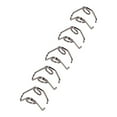 thumbnail image 3 of MasteelfCA 5 Pcs Clé d'Eau Trompette Valeur Ressort pour Pièces d'Instrument en Laiton Pièces de Réparation Trompette GB11A (Argent), 3 of 9
