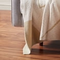thumbnail image 4 of SAFAVIEH Cleon Contemporary Ivory/Beige Abstract Cotton Throw, 50" x 60", 4 of 6