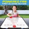 thumbnail image 3 of SereneLife 40"Air Hockey Game Tabletop, w/Fastest Game Play Upgraded 110v Motor, Built-in Score Tracker & Puck Dispenser, Accessories, 3 of 7