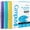 Lemon Mix, variant on Campus 3 Pack Spiral Binder Notebooks, B5 Refillable Notebooks Smart Ring Binder 25 Sheets Capacity Each, with 100 Sheets 6mm Dot Ruled Filler Paper, Ideal for Work, Study & Journal,Vivid Color