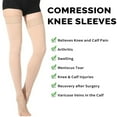 Compression Thigh High Unisex Compression Stockings Footless
