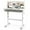 Grey, variant on Costway Kids Study Desk with 7-Level Tiltable Desktop Adjustable Height Pull Out Drawer Blue