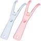 thumbnail image 2 of 2pcs Dental Floss Holders Dental Flosser Built-In Spool Flat Wire Dental Floss Replacement Racks (Pink + Blue), 2 of 2