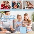 thumbnail image 6 of Hizgo Blue Stainless Steel Piggy Bank for Adult, Must Break to Open Money Saving Box (Blue 5.9 Inch), 6 of 7