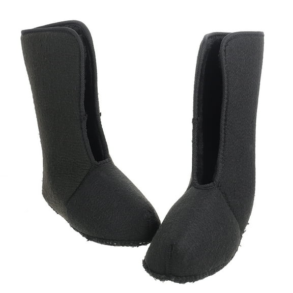 WORGEOUS Black Warm Shoes and Boots, Size 31.00X28.00X11.00CM for Comfortable Wear