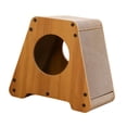 thumbnail image 2 of Almencla Cat Scratcher Furniture Protector Multipurpose Decor Corrugated Paper Cat Lounge Hole nest, 2 of 8