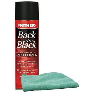 Mothers 06112 Back-to-Black Trim & Plastic Restorer, 12 fl. oz. by