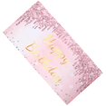 thumbnail image 4 of Birthday Party Backdrop Banner Happy Birthday Hanging Decor Rose Gold 180x90cm Background Decor 1Pack, 4 of 5
