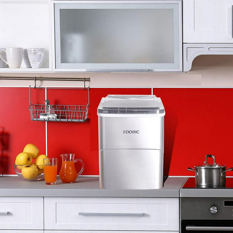 Automatic Self-Cleaning Ice Maker Machine Countertop丨FOOING – Fooing