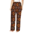 thumbnail image 3 of Goofa 60s and 70s Aesthetic1 Printed Soft Pajama Pants for Women, Wide Leg Comfy Casual Lounge Yoga Pants-Large, 3 of 9