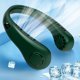 thumbnail image 4 of Ventilador de cuello colgante sin aspas Ventilador cómodo con banda para el cuello para el hogar al aire libre (Verde C) Likrtyny  Libre de BPA, 4 of 7