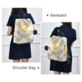 thumbnail image 4 of FORMRS Women's Travel Backpack Purse Anti-Theft Hidden Pockets Casual Shoulder Bag, Purple Rainbow Clouds, 4 of 7