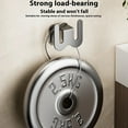 thumbnail image 3 of braveheart Adhesive Or Suction Cup Bathroom Slipper Rack Efficient Space-saving Solution Bathroom Wall Mounted grey paste 3pcs, 3 of 3