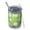 Green Daisy Flower, variant on 12oz Tumblers Green Daisy Flower White Blooms Pattern Vacuum Insulated Stainless Steel Travel Tumbler Cups Mug with Lid and Straw for Beer,Coffee,Beverages with Cleaning Brush for Cold & Hot Drinks