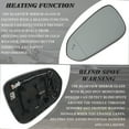 thumbnail image 4 of Side Mirror Glass Heated Blind Spot LH for Lexus NX200t 300 300h RX350 350L 450, 4 of 6