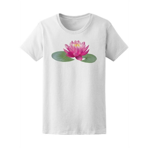 Colorful Lily Lotus Water Flower Tee Women's -Image by Shutterstock