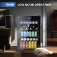 thumbnail image 6 of Kismile 4.5 Cu.ft Mini Beverage Refrigerator, Black, 145 Can, 6 of 8