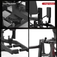 thumbnail image 3 of Hip Abductor Machine, Inner and Outer Thigh Machine, Abductor Adductor Machine, Hip Abduction Machine with 6 Levels Gear System & 4-Position Backrest Adjustment, Home Gym Equipment, 3 of 8