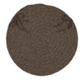 thumbnail image 1 of Colonial Mills WL35R108X108 9 ft. Bristol Round Rug, Bark, 1 of 4