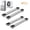 4PCS Grey (Can bear 800lb), variant on Appliance Rollers for Washer Refrigerator, 4 Piece Adjustable Dolly Stand with Wheels