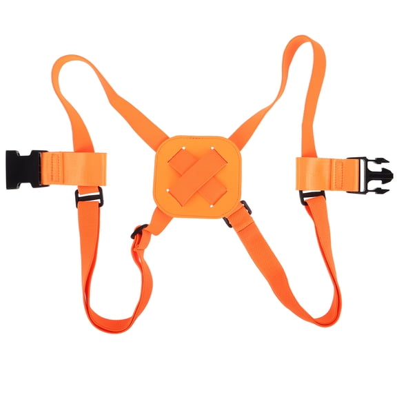 Orange Backpack Luggage Straps for Secure Travel Bundling Durable Reliable Adjustable Length