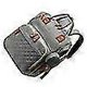 thumbnail image 2 of Adjustable Waterproof Travel Backpack - Grey, 2 of 5