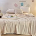 thumbnail image 2 of Qocolhg Queen Size Throw Blanket for Couch Sofa Bed,Super Soft Cozy Blankets for Women Adults,Fleece Blanket for Girls,Silky Flannel Fleece Lightweight Bed Blanket All Season Use,Clearance,White, 2 of 6