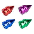 thumbnail image 2 of 4x Pointed Spike Bullet Valve Stem Cap Cover Tire Wheel Aluminum Car/Truck Small, 2 of 3