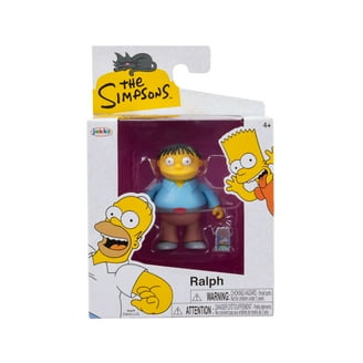 The Simpsons 2.5 inch Tall Scaled Collectible Chief Wiggum Action