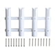 thumbnail image 1 of Soporte de caña de pescar de nailon de 4 postes, soporte portátil, tubo para barco, yate, kayak blanco, 1 of 9