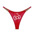 thumbnail image 5 of Ropa interior de pareja de Hello Kitty, pantalones de dibujos animados bonitos, tanga sexy y divertida de diamantes de metal para mujer, accesorios de mujer transpirables de alta gama, 5 of 5