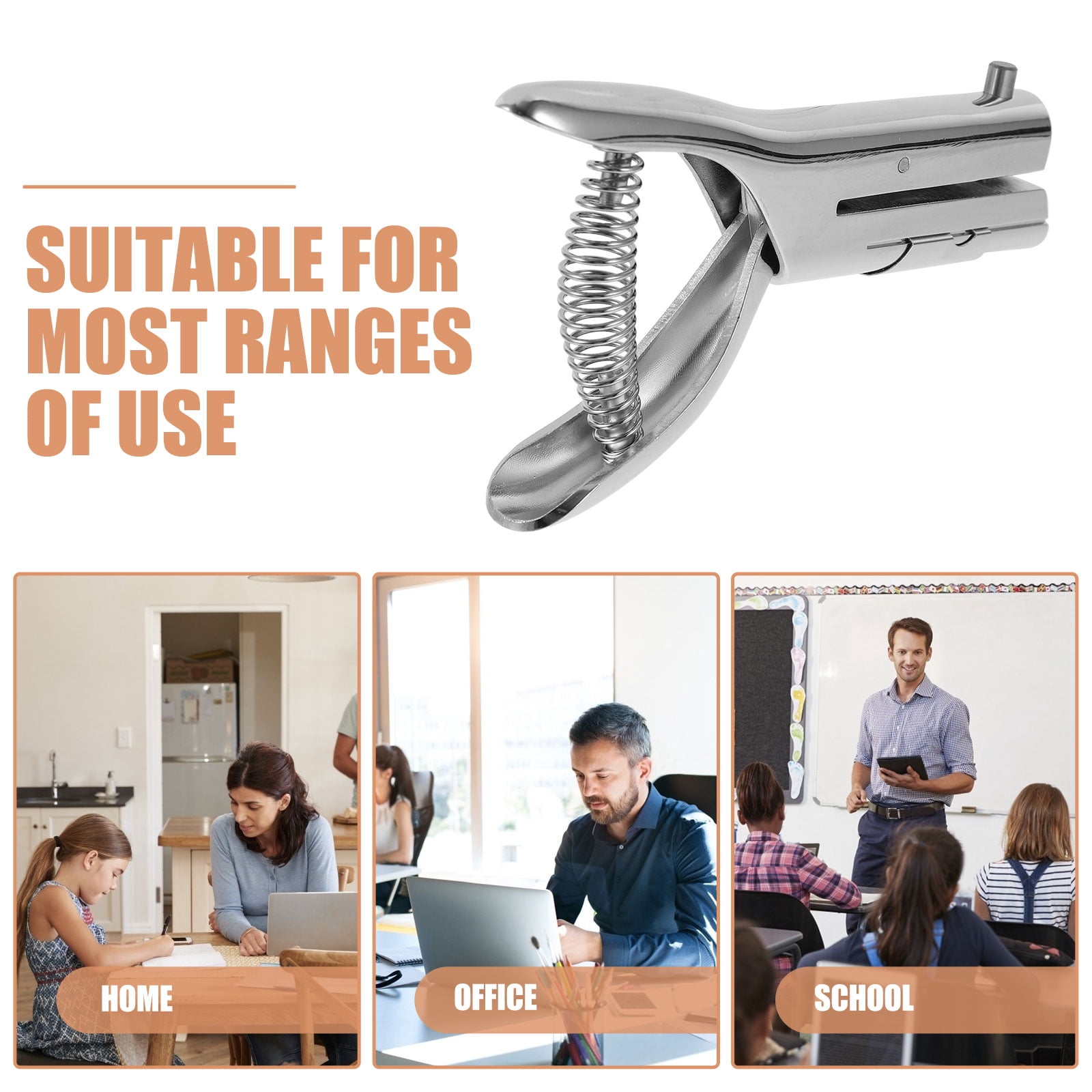 Hole Puncher Single for Crafts Paper Handheld Office Supllies Mini Greeting Cards Punches