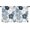 Pioneer Flower, variant on Blackout Kids Curtains,Blue Pioneer Flower Childrens Insulated Curtains Set Of 2,Bedroom Essentials,Toddler Room Decor 42x54in(106x137cm)