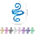 thumbnail image 2 of Raindrops 9pcs Crochet Ring Set Yarn Guide Tools Adjustable Design Open Finger Rings for Knitting Enthusiasts, 2 of 7