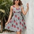thumbnail image 3 of Ladybug Plant Sundress Sleeveless Dress Summer Women Clothes Dress for Women Dresses, 3 of 7