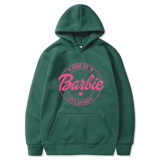 Barbie Let S Go Printed Pattern Ebay Plus Fleece Sweatshirt Hoodie