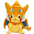 thumbnail image 1 of Juguete de peluche Sanmu Cartoon Pikachu Cos Charizard, 1 of 3