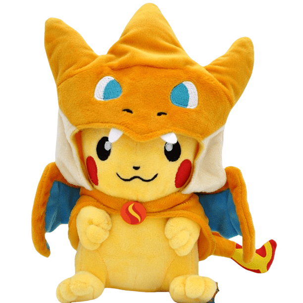 Juguete de peluche Sanmu Cartoon Pikachu Cos Charizard