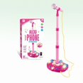 thumbnail image 2 of Dsseng Karaoke Children‘s Toy Stand Up Microphone Play Set W/ Built In MP3 Player Speaker Adjustable Height, 2 of 9