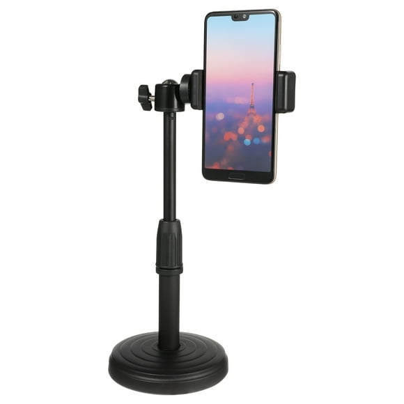 unbranded 1Ud Soporte Giratorio Ajustable Para Teléfono Móvil Resistente Y Duradero Negro