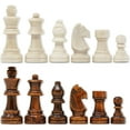 thumbnail image 3 of DA VINCI Staunton Wood Chess Pieces 32 Chessmen and Storage Bag (3.0 Inch King), 3 of 3
