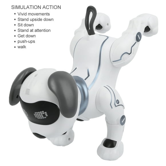 Remote Control Stunt Puppy Electronic Pet RC Robot Toy, Robot Dog, for Kids Boys and Girls