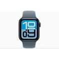 thumbnail image 2 of Restored Apple Watch SE 3 - GPS + Cellular - 44MM Midnight Aluminum Case with Anchor Blue Sport Band - S/M (Refurbished), 2 of 5