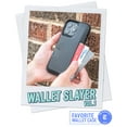 thumbnail image 2 of Smartish iPhone 13 Pro Wallet Case - Wallet Slayer Vol. 1 [Slim + Protective] Credit Card Holder - Black Tie Affair, 2 of 6