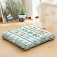 thumbnail image 2 of Dutch Velvet Square Floor Pillow 22 Inch, Boho Meditation Cushion for Mindfulness, Reading, and Comfort, 2 of 7