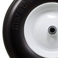 thumbnail image 3 of Marathon Tire 4.80/4.00-8, 3" Centered Hub Flat Free Ribbed Replacement Tire, 3 of 5